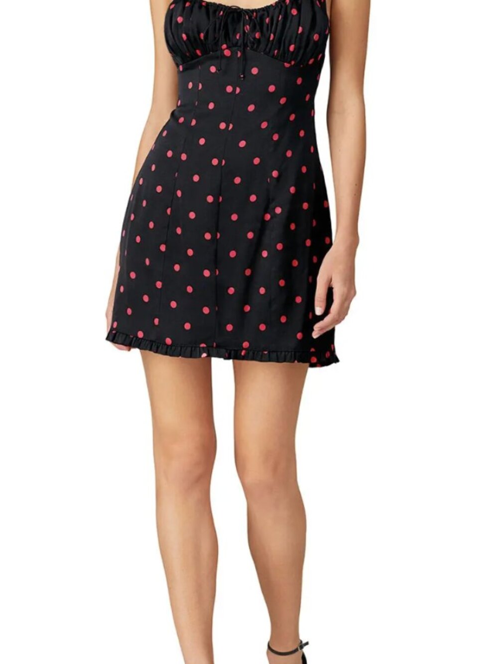 For Love and Lemons Jenny Dot Mini Dress XS